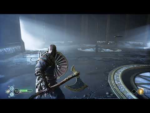 God of War - beat two dark Elves in just 4 minutes - Mission : Between the Realms