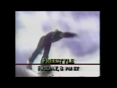 1990 Promo For ESPN World Cup Skiing Freestyle Friday 8pm ET
