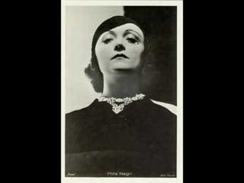 Pola Negri: For that one hour (engl. sung Version of "Nur eine Stude") 1935