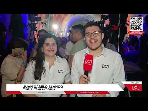 Desde el Túnel del Toyo en Cañasgordas, Antioquia conmemora el 20 de julio con el presidente electo