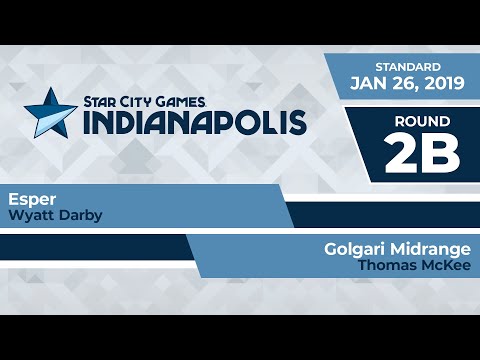 SCGINDY: Round 2b - Wyatt Darby vs Thomas McKee | Standard