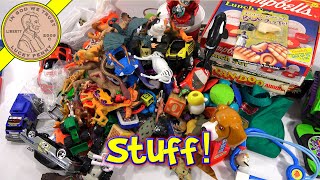 Double Bin Day! Tons of Games, Cars Trucks Vintage Items!