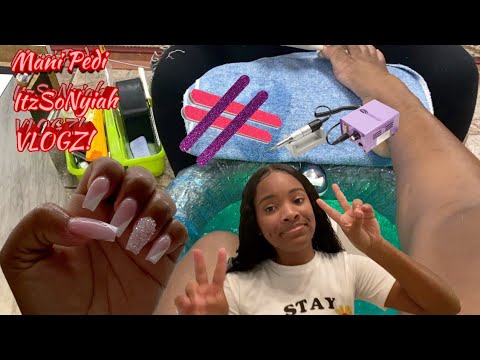 Nail Salon| Beauty Supply & McDonalds ItzSoNyiah Vlogz!