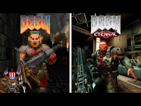 Classic DOOM vs Classic DOOM Eternal (Mod) - Direct Comparison
