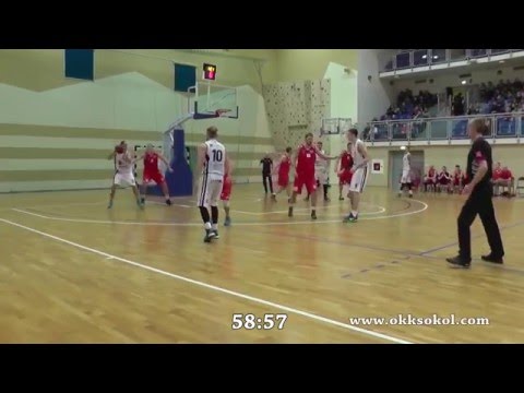 SOKÓŁ Ostrów Mazowiecka - AZS UŁ Szkoła Gortata Łódź 60:59