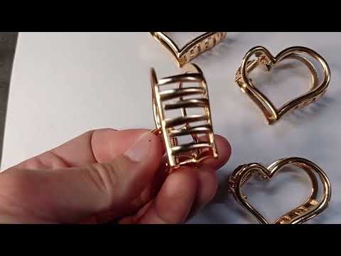 PIRANHA METAL CORAÇÃO DOURADO 4 CM