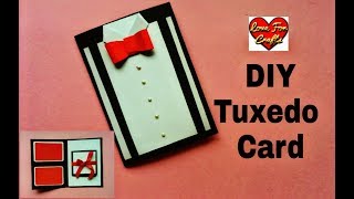 DIY Suit-Tuxedo Greeting Card Tutorial | Brother's Day