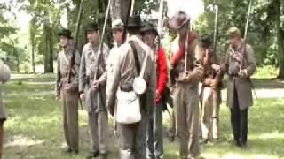 preview picture of video 'Living History in Gettysburg, the Confederates'
