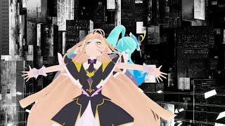 【MMD名探偵プリキュア】キュアアルカナ・シャドウとキュアエクレールで"Bad Apple!!"