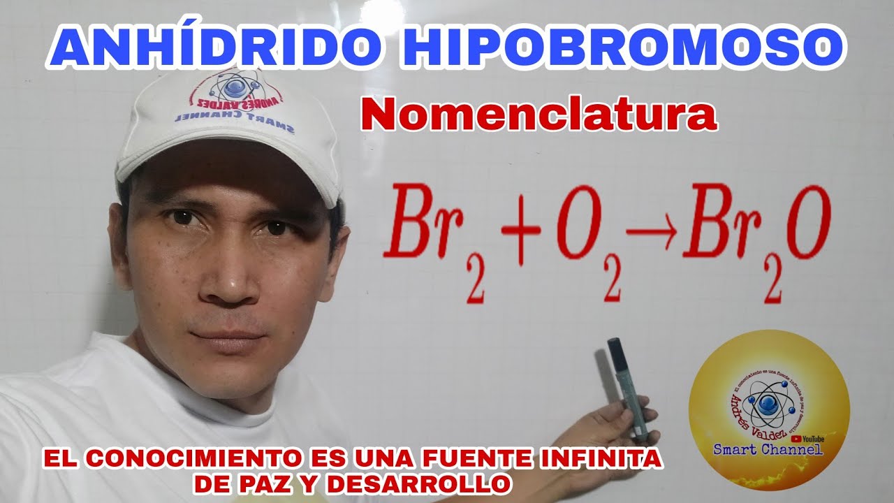 MONÓXIDO DE DIBROMO ÓXIDO DE BROMO (I) ANHÍDRIDO HIPOBROMOSO NOMENCLATURA