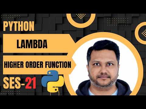 Python 21 Lambda Functions Higher Order Functions Explained Clearly