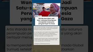 Wanda Hamidah Berlayar ke Gaza, Jadi Satu-satunya Perwakilan Indonesia untuk Dobrak Blokade Israel