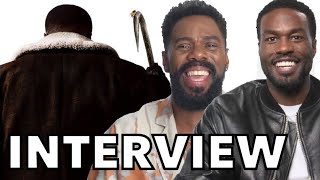 CANDYMAN Interview | Yahya Abdul-Mateen II and Colman Domingo Talk Sequel To Iconic Slasher Flick video