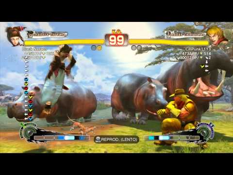 Black Nasaro (Juri) vs CmPunk1113 (Ken) SSF4 AE