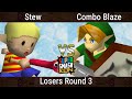 SSC 2023 Stew Lucas Vs Combo Blaze Young Link Smash Remix SSB64