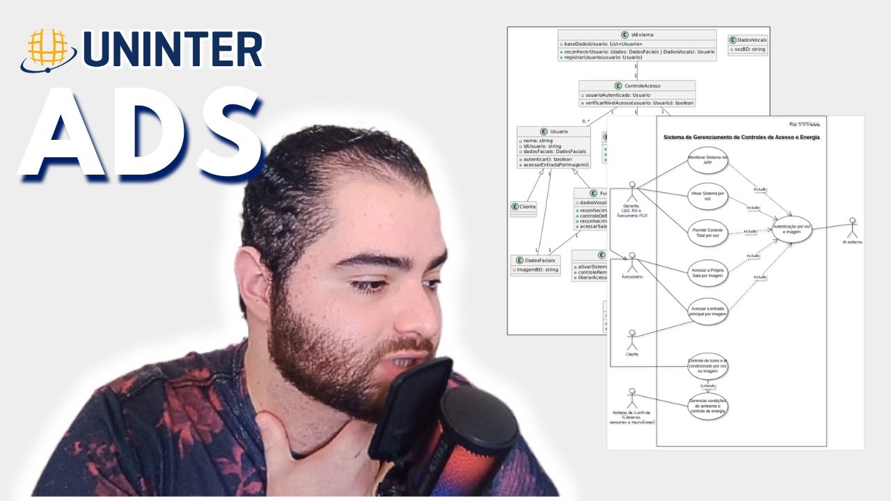Bora fazer o trabalho de Análise de Sistemas da Uninter (Diagramas de caso de uso e de classe)