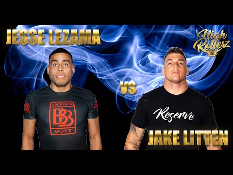 Jesse Lezama vs Jake Litten - High Rollerz 4 Men's Blue Belt No-Gi 16th-Finals