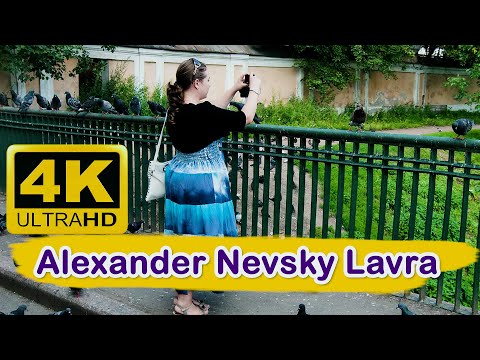 Alexander Nevsky Lavra, Saint Petersburg | Russia travel guide 4K