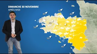 Illustration de l'actualité La météo de votre dimanche 30 novembre 2025