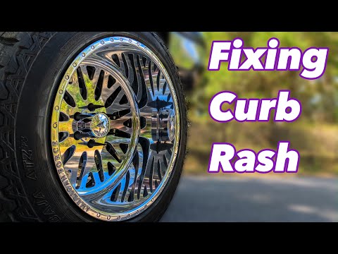 Fixing Curb Rash & Polishing American Force Wheels