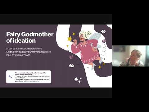 Pep talk Kate O'Brien: How AI can be an ally for content design