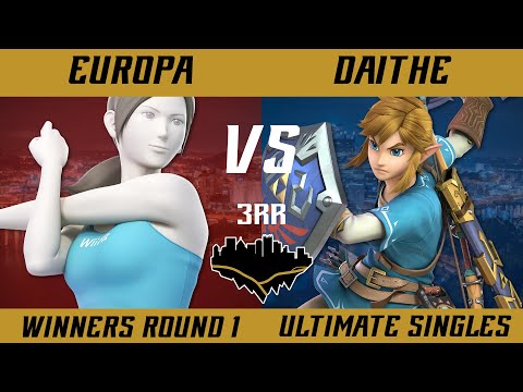 Three River Rumble #41 Winners Round 1 - Europa (Wii Fit) vs. Daithe (Link) - SSBU