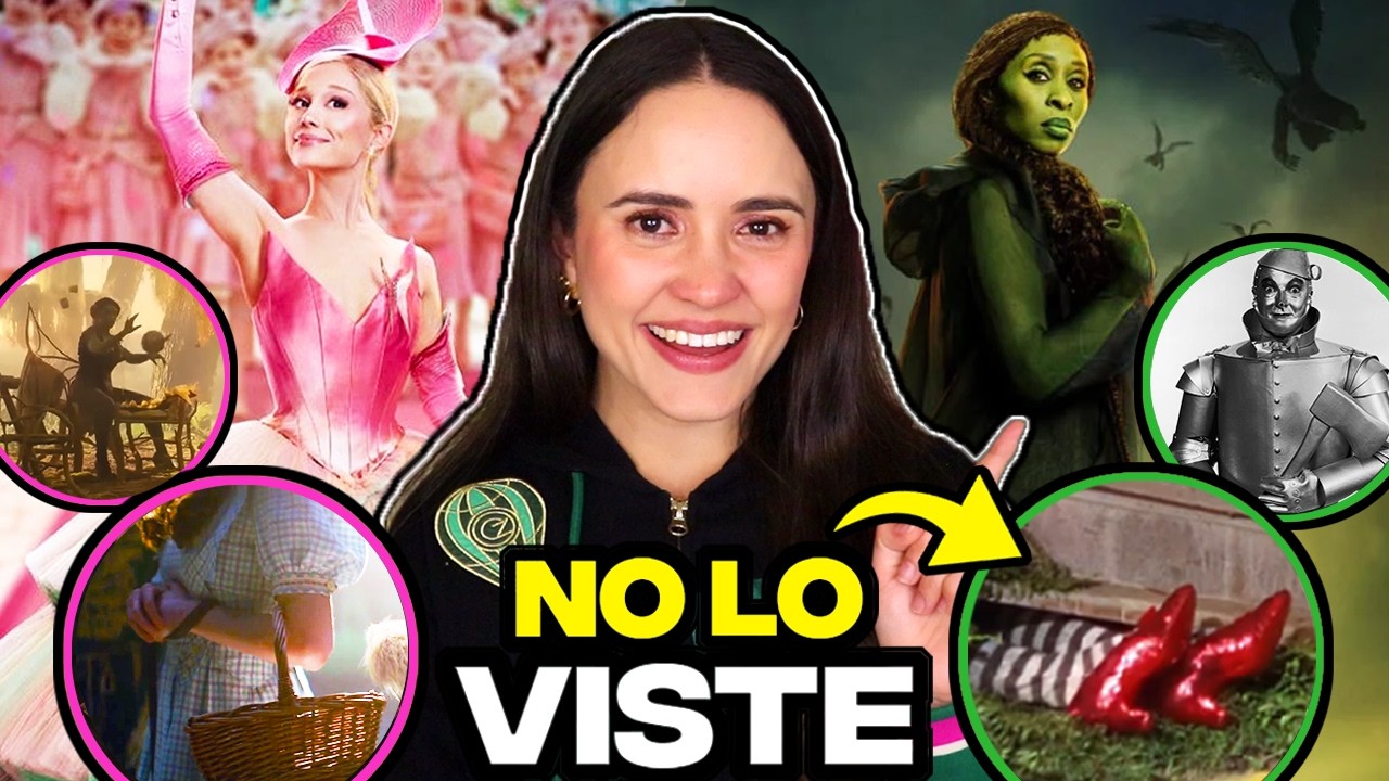 WICKED FOR GOOD 40 curiosidades que NO NOTASTE 💚🤔 Escenas eliminadas, nueva película, Grimmerie