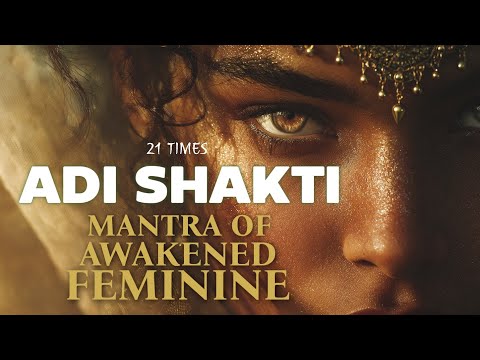 Adi Shakti Mantra [21 Times] 🌸 Kundalini Awakening & Devi Energy | Manifest Your Divine Femininity