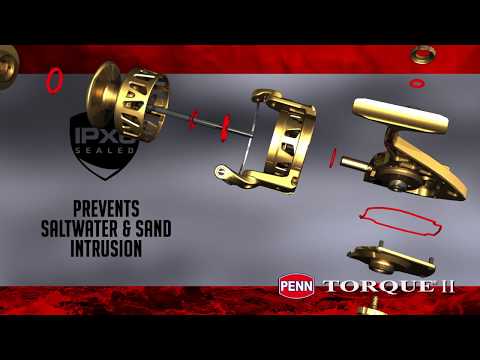 PENN Torque II Spinning Reel- PX6 Seals