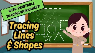 Tracing Lines and Shapes for Kids