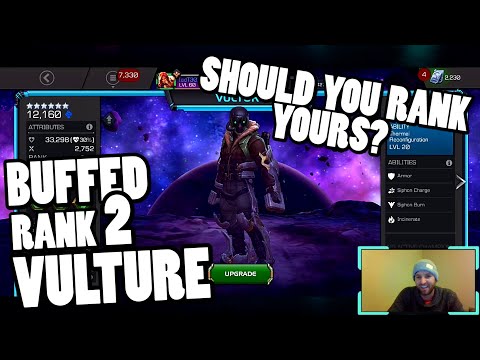 BUFFED VULTURE! | Rank 2 BUFFED Vulture | Does He Hit Harder? | Marvel Contest of Champions