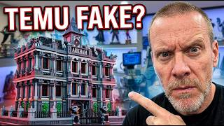 Fake Temu Lego Batman Arkham Asylum Detailed Review - Better Than Official?