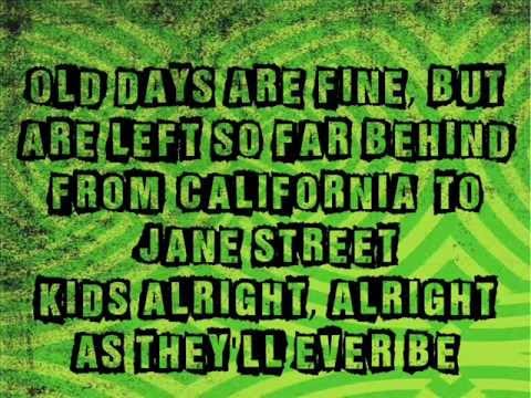 Sweet 16 - Green Day (Lyrics)