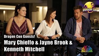 Mary Chieffo & Jayne Brook & Kenneth Mitchell @ Dragon Con 2018 [dragoncontv] video