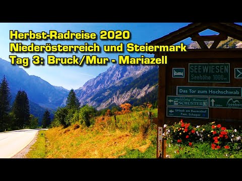 Niederösterreich und Steiermark: Herbst Radreise 2020, Tag 3: Bruck/Mur - Mariazell 70 KM, 1.128 HM