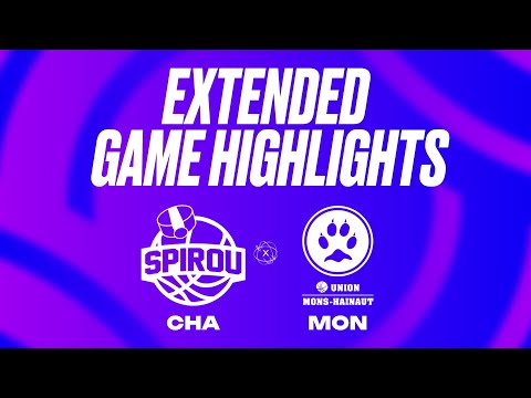 Spirou Basket vs. Union Mons-Hainaut Extended Game Highlights