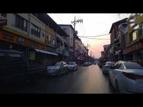 [Driving in Korea] (89) a little tour of Boeun town centre 20180113 165327
