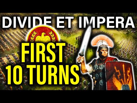 DEI ROME: THE FIRST 10 TURNS! - Rome 2 Divide Et Impera 1.2.8 Faction Guides