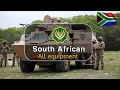 South African Army 2025 All Equipment Of South African Army