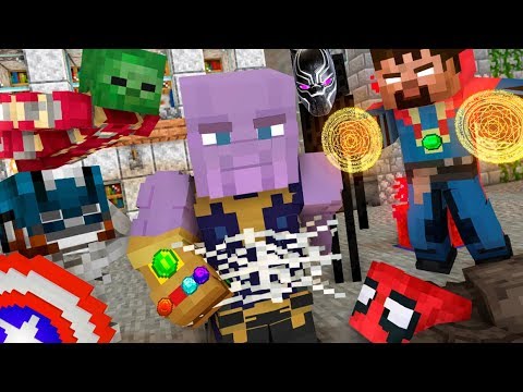 Monster School : BECAME A SUPERHERO Challenge - Minecraft Animation