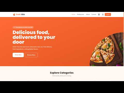 Task Submission - DAS003848 - FreshBite - Online Food Ordering