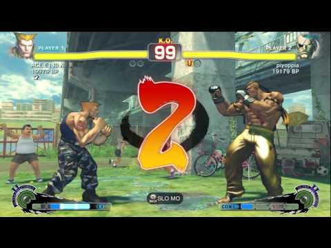 AFG [Sagat] vs ACE・EIRIN [Guile] SSF4 Japanese Online Ranked Matches - TRUE-HD [2 Matches]