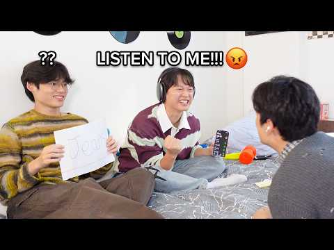 BROTHERS TEST THEIR TRIPLET TELEPATHY