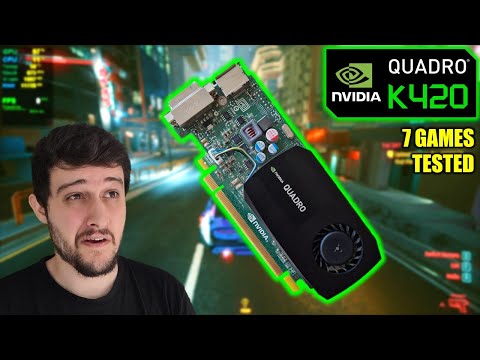 Nvidia Quadro K420 | Gaming on a $10 QUADRO Card!