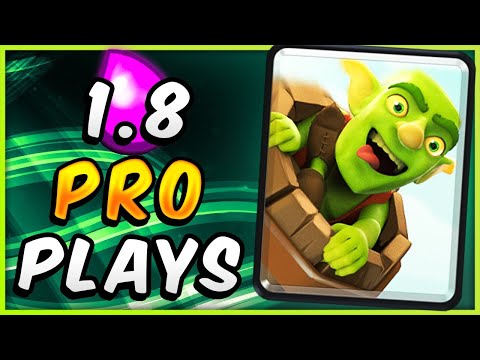 1.8 ELIXIR! CHEAPEST GOBLIN BARREL DECK in CLASH ROYALE!