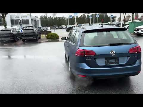 2017 Volkswagen Golf SportWagen 4dr Auto 1.8 TSI Trendline FWD in Blue for sale at Abbotsford Hyundai in Abbotsford, BC