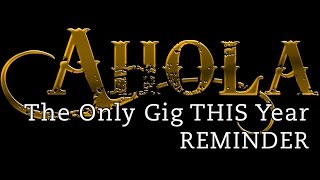 AHOLA   The only gig this year reminder (featuring Still Metal)