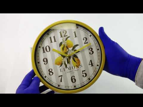 MC-4146 Часы настенные LEMONS (23x23 см.)