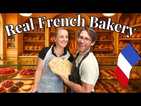 Behind the Scenes at a French Bakery | Baking Tartes Aux Fraises and Cookies Together