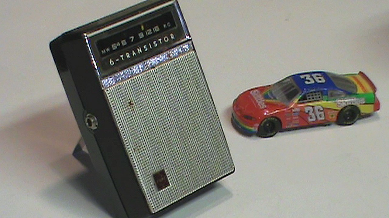 1962 National/Panasonic T-53 transistor radio found in a bag